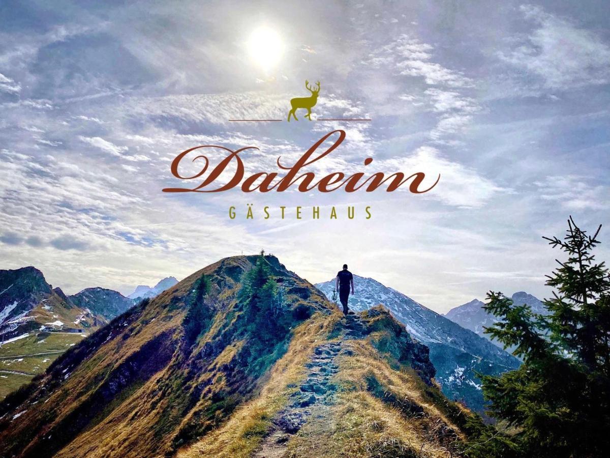 Gaestehaus Daheim Riezlern Exteriör bild